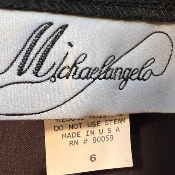 David’s Bridal Formal Black Embellished Halter Top with matching skirt Size 6 - Picture 10 of 15